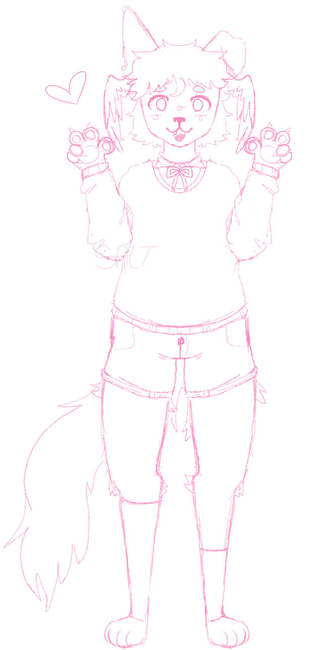 rough sketch a rough sketch of a character