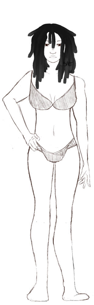 rough sketch a rough sketch of a character