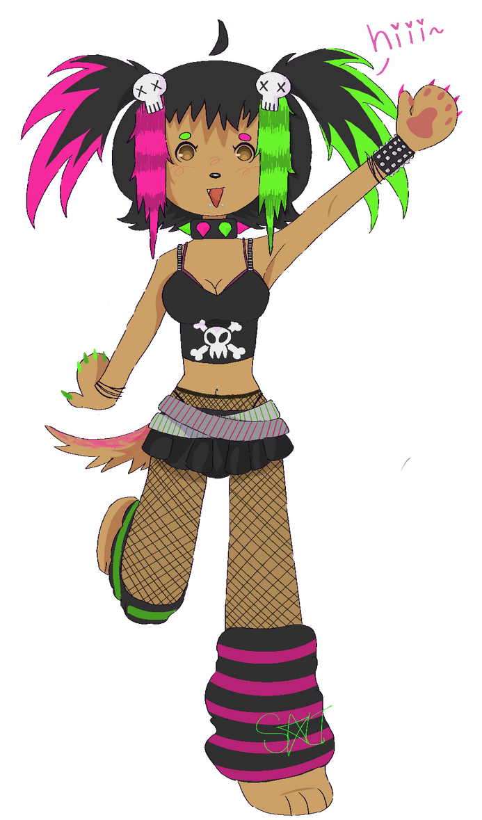 a rough sketch of a character