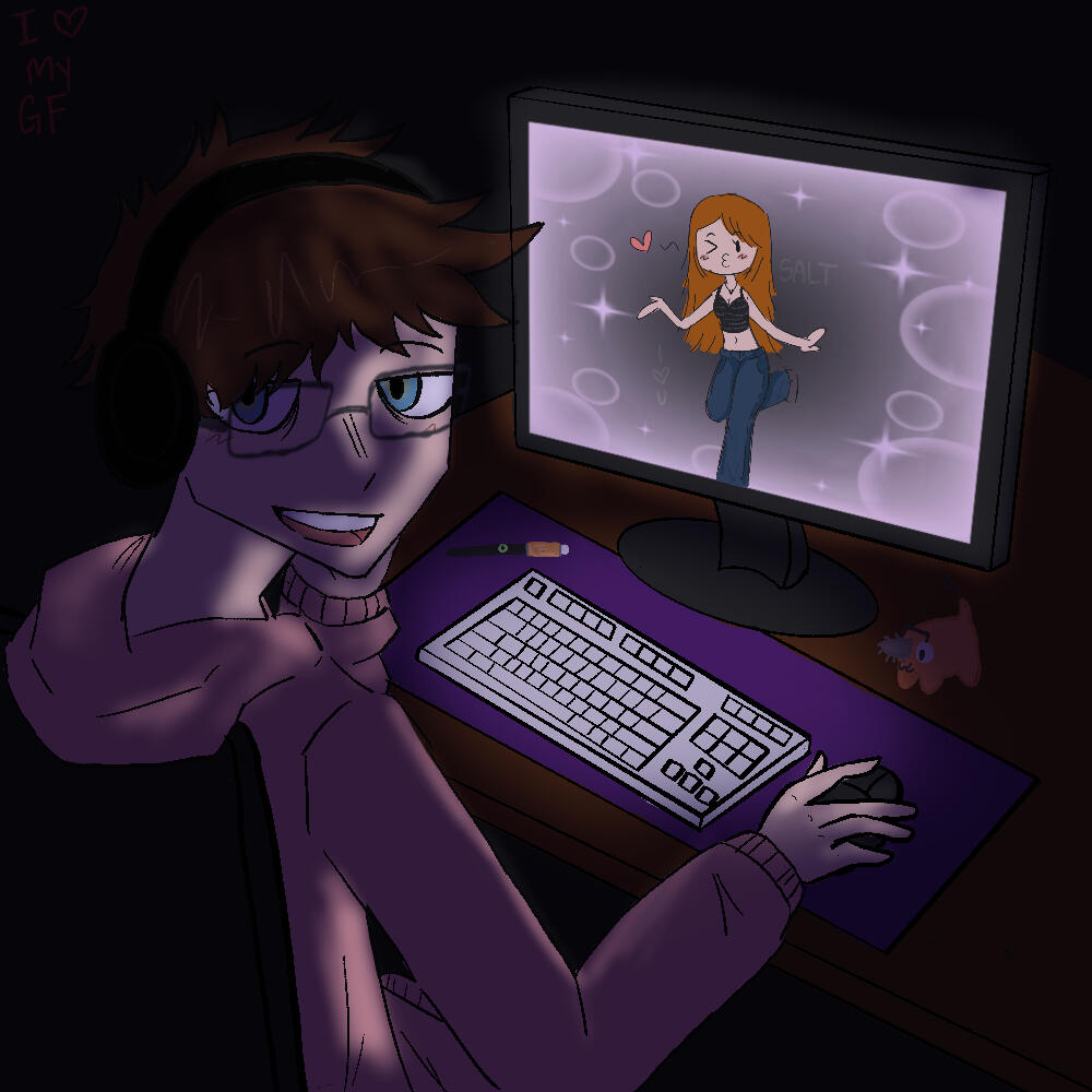 a rough sketch of a character