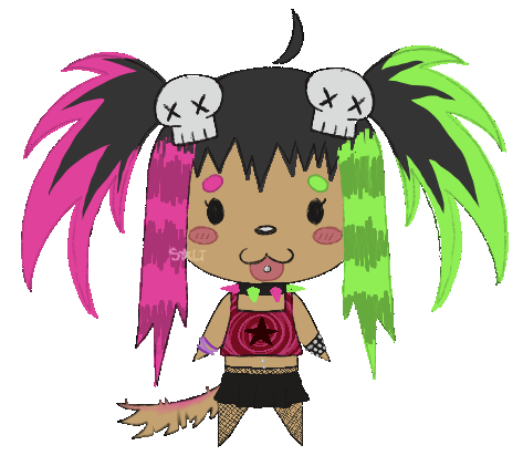 a rough sketch of a character